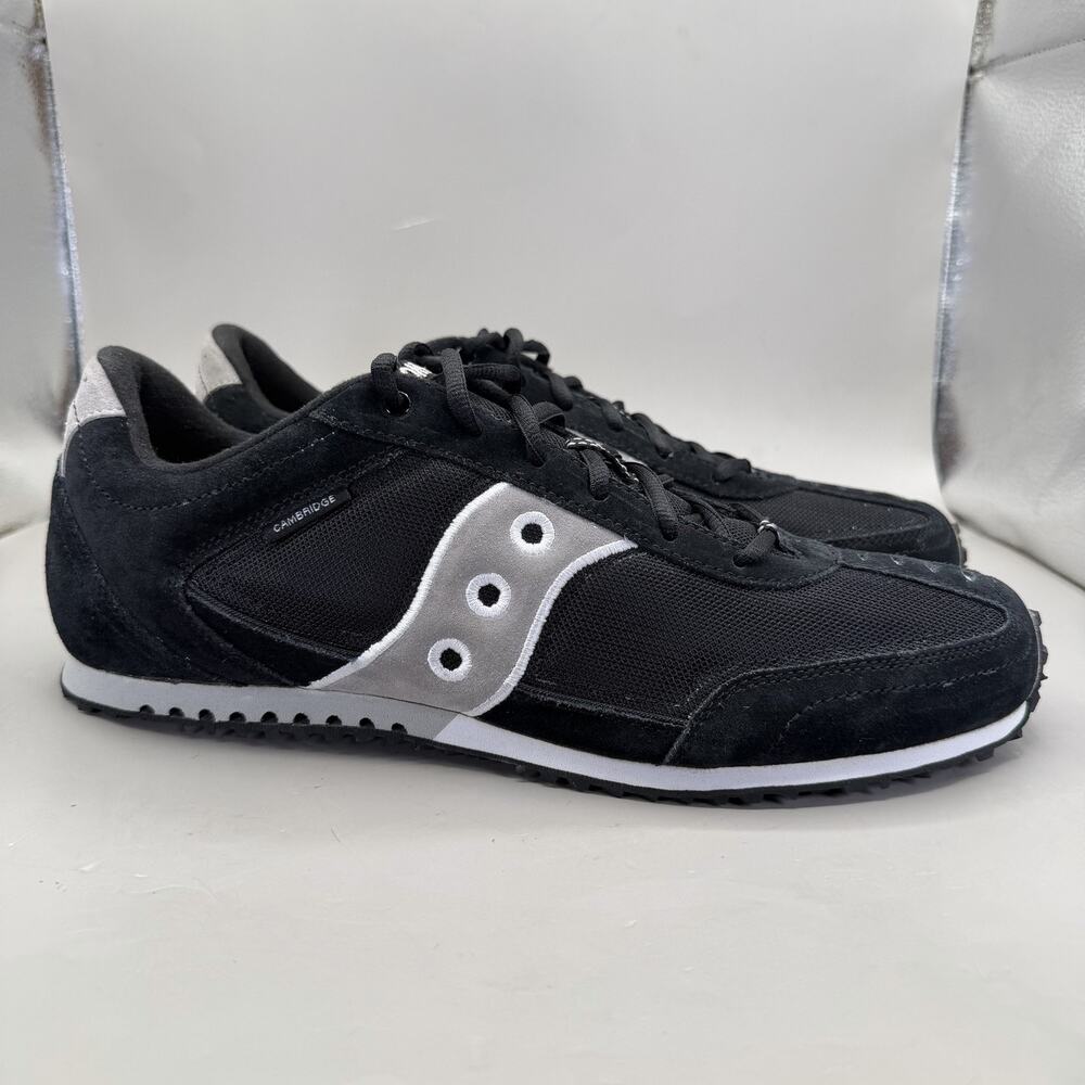 Saucony Cambridge Shoes Mens Size 13 Black Nylon Running Sneakers 2865-5